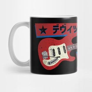 Bowie Guitar デヴィッド・ボウイ ★  愛しき反抗 Mug